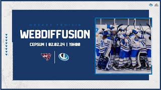 Hockey féminin Carabins contre GeeGees [upl. by Eelamme]