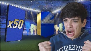 COSA SI TROVA IN 50 PACCHETTI PREMIER LEAGUE CON I TOTS  FIFA 18 [upl. by Kopans]