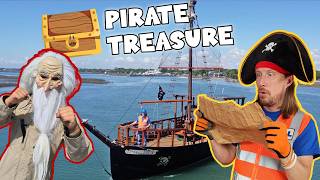 Pirate Ship Adventure with Handyman Hal  Search for Pirate Treasure [upl. by Derril]