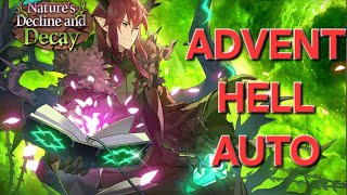 EpicSeven ADVENT SIDE STORY AUTO Hell Difficulty [upl. by Wilmar414]