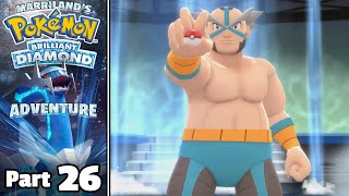 Pokémon Brilliant Diamond Part 26 Hes Not Just Wake Hes CRASHER WAKE [upl. by Dnalerb]