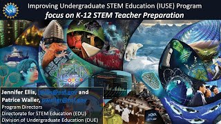 NSF Proposal Writing Webinar IUSE STEM Teacher Prep [upl. by Ahrendt672]