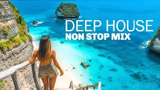 THE MOST BEAUTIFUL Deep House Songs  Non Stop DJ Mix Vol 3 [upl. by Lashoh961]