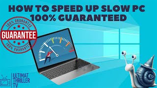 How To Speed Up Slow Pc  100 Guaranteed [upl. by Neila]