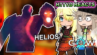 HTTYD Reacts to Hiccup as Kratos Part 51  GOW Ragnarök  Gacha Club React [upl. by Kepner139]