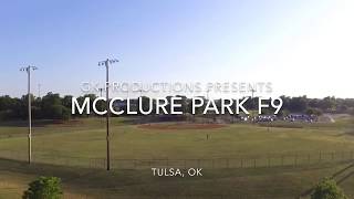 McClure Park Disc Golf Course F9 Tulsa OK [upl. by Akinaj]