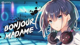 Nightcore  Bonjour Madame Remix  Lyrics [upl. by Ambrosia]