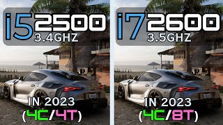 i5 2500 vs i7 2600 Tested in 12 Games  1080p [upl. by Airekal]