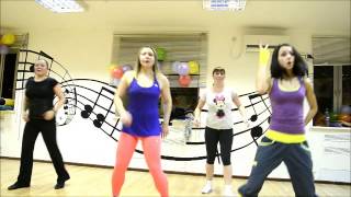 Dale latin dance with Maria Belchikova ZIN 46 zumba fitness [upl. by Aicala401]