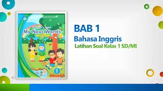 LATIHAN SOAL BAHASA INGGRIS BAB 1 KELAS 1 SDMI [upl. by Doownil]