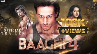 Baaghi 4 Trailer  Tiger Shroff  Disha Patani  Ahmad Khan  ActionPacked Blockbuster [upl. by Adnamahs]