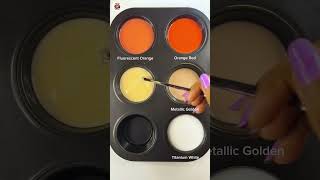 Color mixing 3  Liquid color mixing ASMR colormixing paintmixing asmr satysfying [upl. by Reena]