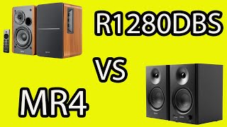 Edifier R1280DBS VS MR4 [upl. by Rekyr]