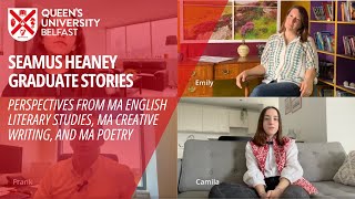 Seamus Heaney Centre  Graduate Stories  Part 2 [upl. by Otis]