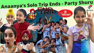 Anaanya’s Solo Trip Ends  Party Shuru  RS 1313 VLOGS  Ramneek Singh 1313 [upl. by Jeffrey]