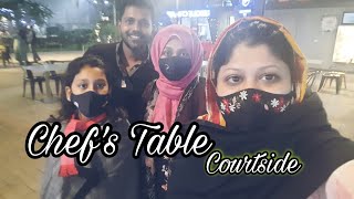 22022022  Chefs Table  GoKart  Chefs Table Courtside  Food Zone  A Day with Nusrat [upl. by Hanford]