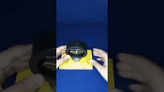 how to make a 360 rotating table clock chappan xperiment projects  electronics [upl. by Etnahsa]