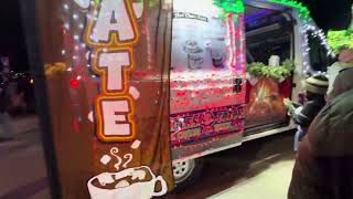 Iceceeam truck makes money winter sells hotcocoa [upl. by Auqenat104]