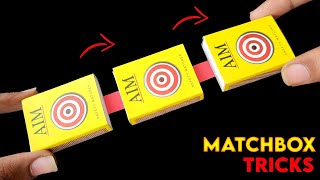 New Matchbox trick  Jacobs ladder toy  how to make matchbox trick [upl. by Apul]