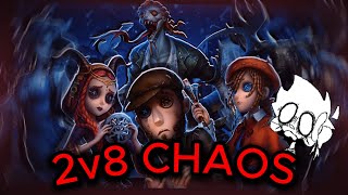 2v8 Is the most CHAOTIC gamemode Stream highlights 10  IdentityV [upl. by Flossy958]