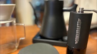 Pour Over Coffee  Comandante C40 vs EK43S Coffee Grinder  Day 23 Onyx Advent Calendar Coffee [upl. by Analra]