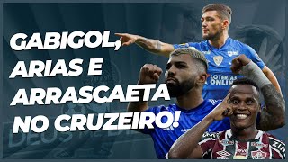 GABIGOL ARIAS E ARRASCAETA NO CRUZEIRO BPR NEWS [upl. by Aserehs]