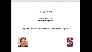 Entailment  Introduction to Semantics and Pragmatics [upl. by Anirbac]