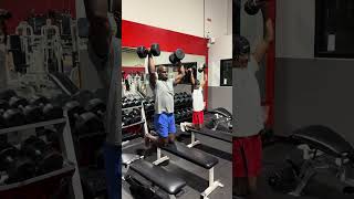 All HUMANS Should Use 90 Degree Joint Angles Kneeling Overhead Shoulder Press NFL Pro Duron Harmon [upl. by Sevik182]