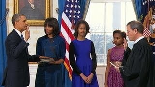 Inauguration 2013 President Obama Official Oath of Office [upl. by Juana436]