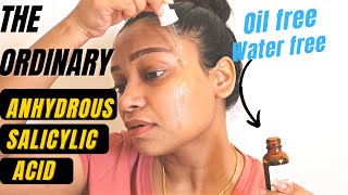 The Ordinary Salicylic Acid 2 Anhydrous Solution  Review  7 days test [upl. by Nidia]