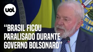 Lula ‘Única coisa que aconteceu nesse país foi a produção de mentiras Brasil ficou paralisado’ [upl. by Namra]