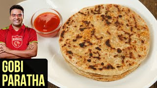 Gobi Paratha Recipe  How To Make Gobi Paratha At Home  Indian Culinary League  Varun Inamdar [upl. by Anner]