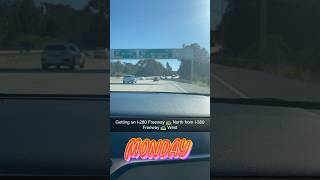 Getting on I280 Freeway 🛣️ North from I380 Freeway 🛣️ West [upl. by Victory534]