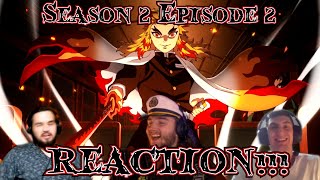 The Custodians REACT to Demon Slayer Kimetsu No Yaiba Season 2 Episode 2 All Aboard [upl. by Nichani]