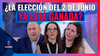 Encuestas presidenciales 2024 Representantes de los candidatos hablan del tema  Francisco Zea [upl. by Nylave]