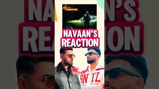 Navaan Sandhu Reaction Announcement for Prem Dhillon 4 Da Gan EP Bad Boy Song [upl. by Cissy108]