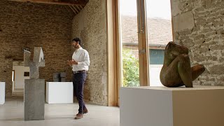 Mikel Chillida introduces ‘Eduardo Chillida’ at Hauser amp Wirth Somerset [upl. by Verla62]