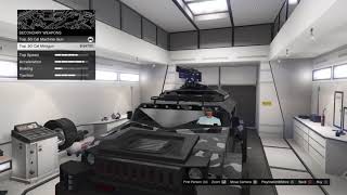 GTA 5  Comparing Menacer Top 50 Cal Machine Gun vs Minigun [upl. by Bradman]