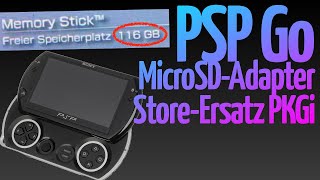 PSP Go MicroSDAdapter StoreErsatz PKGi RetroArch Super Mario 64 Brotect Schutzglas [upl. by Anoyek50]