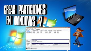 Como Crear Particiones En Windows 7 Facilmente Sin Programas [upl. by Ayikal262]