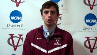 Vassar Mens Volleyball Artie Blissert [upl. by Latsyrd974]