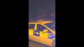 Gwersyllt  North Wales Police Car Breaks Down [upl. by Remled]