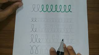 cursive practice for beginners [upl. by Demetre]