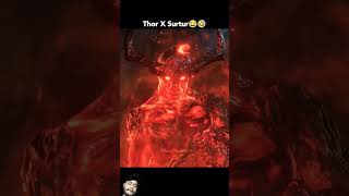 Thor x surtur fight marvel godofthunder thorthunder thor mcu avengers ytshorts [upl. by Sylvester]