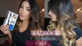 Balayage en casa ···NEW Loreal Colorista [upl. by Reamy673]