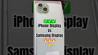 Samsung Display Vs IPhone Display ❌❌✅✅🔥🔥✔️✔️💯💯📲📲🗽🗽🔋🔋shortvideo shortsfeed [upl. by Hilaria]