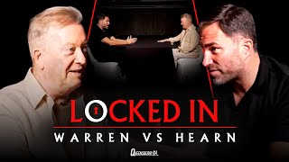 LOCKED IN 🔒 We left Frank Warren amp Eddie Hearn ALONE together for 15 MINUTES [upl. by Yevoc179]