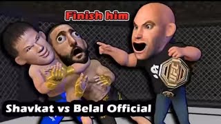 Белао vs Шавхат Кошмар Белала Belal vs Shavkat is OFFICIAL  Belals Nightmare [upl. by Karolina]