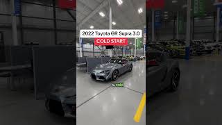 Toyota Supra Cold Start SupraGR30 ToyotaSupra AutoPlanet [upl. by Esinel66]