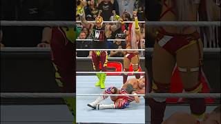 Rey Mysterio and Zelina Vega pull out a win against American Made 😤💪 WWERaw [upl. by Kile]